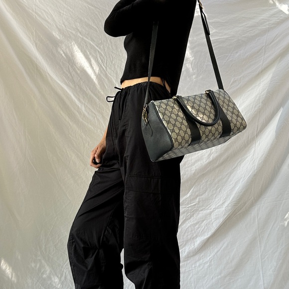 GUCCI GG Canvas Sherry Line Vintage Boston Bag Authentic - Picture 15 of 15